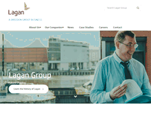 Tablet Screenshot of lagan-group.com